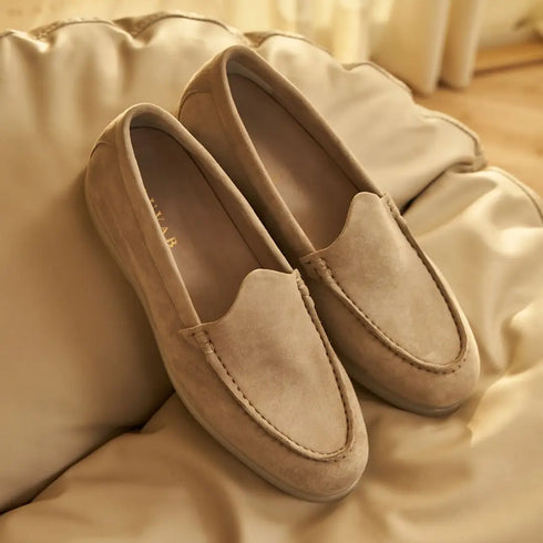 Nagra Loafer | Sand Suede